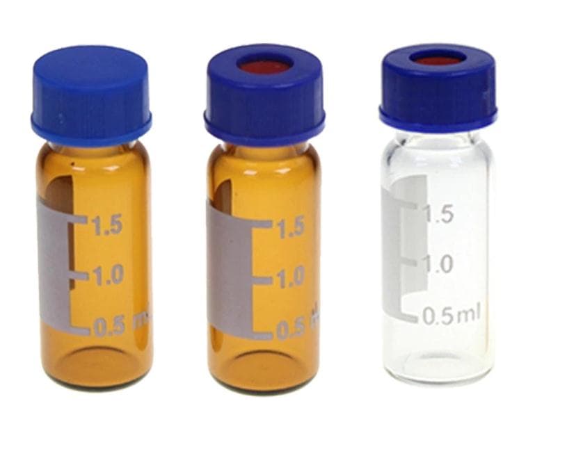 5.0 Borosilicate Glass 9-425 Screw top 2ml vials with ptfe liner pp cap for lab use